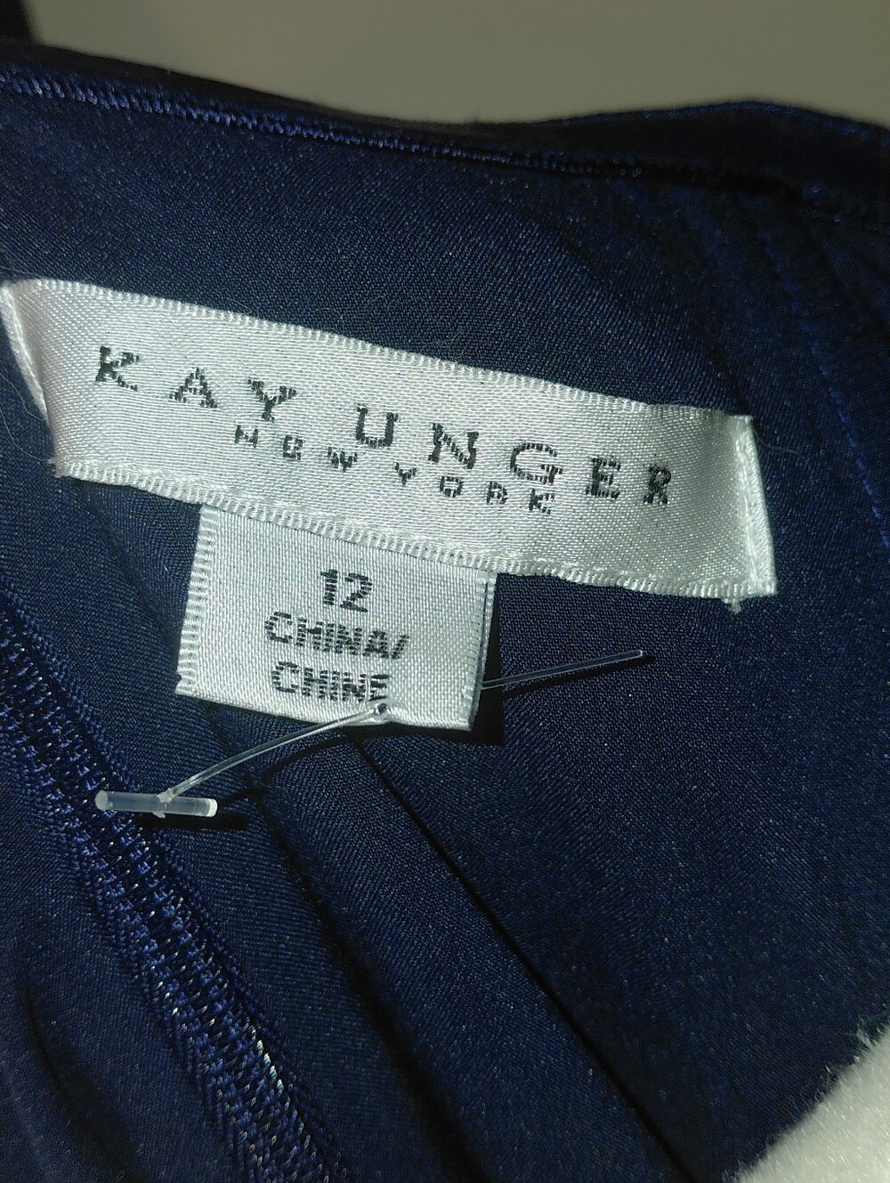 NWT Kay Unger Layla Walk-through 1 ShoulderSkirt& Hidden Pants STATEMENT PC $468 - Picture 2 of 8